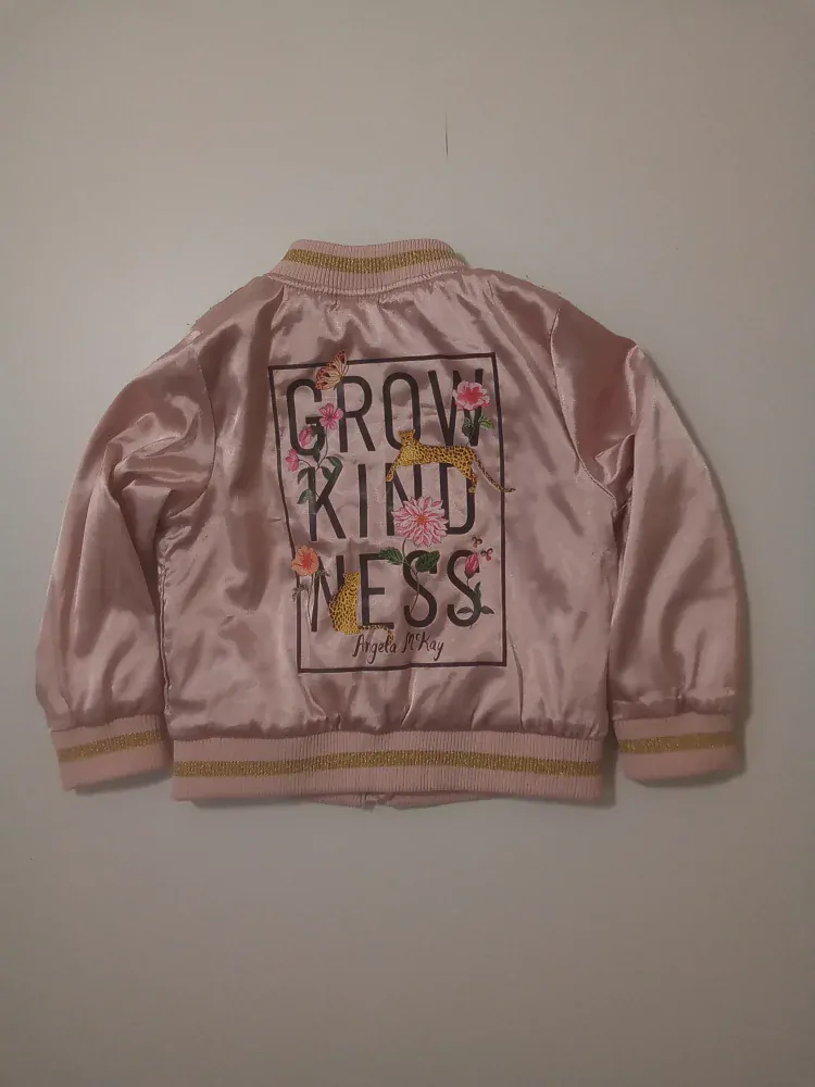 Lehká bunda s nápisem na zádech H&M