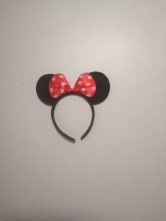 Čelenka Minnie červená 