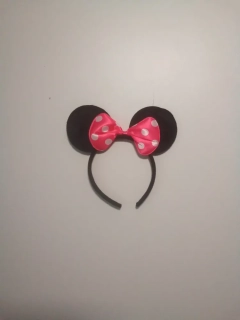 Čelenka Minnie růžová 